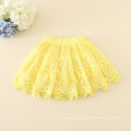 cheap price girls skirts good quality white daily outfits embroidery soft material chidlren skirts garments summer